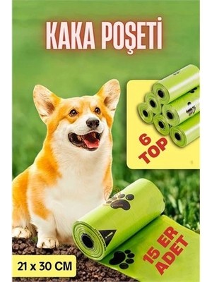 tp Buğz Köpek  Kaka Poşeti 90 Adet Köpek Dışkı Poşeti 720858