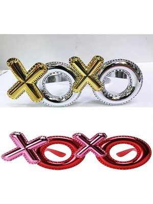 Marsilyan Xoxo Parti Gözlüğü 2 Renk 2 Adet