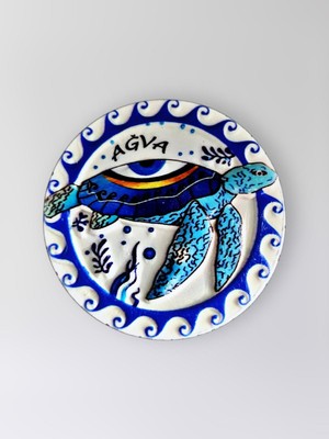 Mundy Ağva Polyester Kabartmalı Kaplumbağalı Magnet 7 cm Dekoratif Hediyelik Buzdolabı Süsü (KOD:1295)