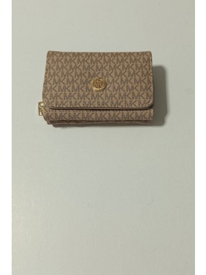 Depo Trend Monogram Desenli Şık ve Fonksiyonel Kadın Cüzdanı