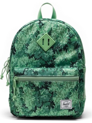 Herschel Heritage Printed Çocuk Yeşil Sırt Çantası