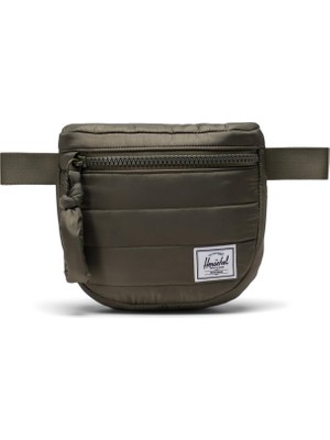 Herschel Settlement Kapitone Ayarlanabilir Bel Kayışlı Bel Çantası Haki 2l