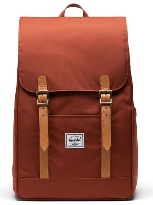 Herschel Retreat Premium Kumaş 13''/14'' Inc Uyumlu Küçük Boy Sırt Çantası 17L Isli Kırmızı