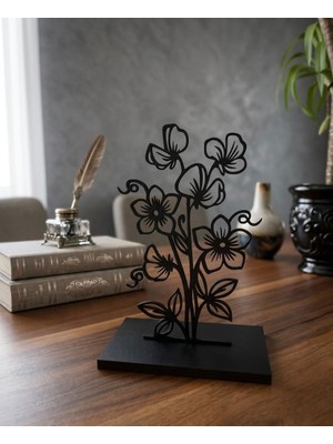 Linea Craft Dekoratif Standlı Çiçek Obje