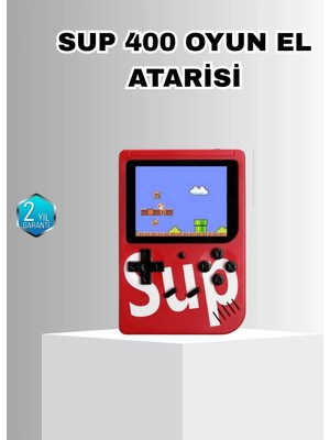 Genel Tedarik Sup Game Box El Konsolu – 500 Oyunlu, Tv Bağlantılı, 5 Saat Oyun Süresi