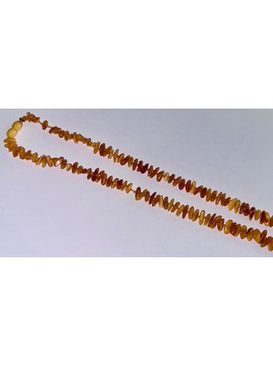 Lotus Kehribar Yetişkin Kolye