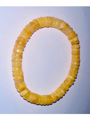 Lotus Mısır Dişi Kehribar Bileklik