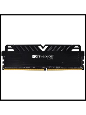 Twinmos TMD416GB3200D16BKX7P, 16GB, Ddr4, 3200MHZ, 1.2V, Tornadox7 Pro, CL16, Desktop Ram (Soğutuculu)