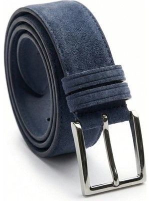 Onz Hakiki Deri Erkek Spor Kemer - Kot ve Jeans Pantolon Uyumlu_4.5 cm