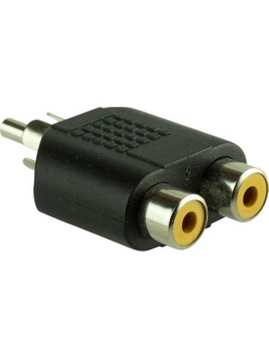 Svoria Store 1 Rca Erkek 2 Rca Dişi Çevirici Jack