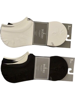 Ang-Scarf Unisex 6 Lı Yazlık Karışık Premium Görünmez Kısa Patik Çorap Seti 1