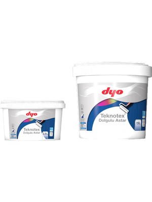 Dyo Teknotex Dolgulu Dış Cephe Astarı 7,5 Litre Beyaz