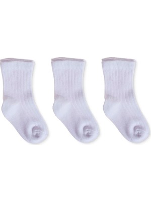 Hellobaby Unisex 3lü Soket Çorap Çizgili