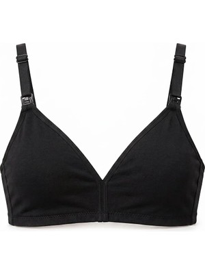 Baby Mom Anne Kapsız Emzirme Sütyeni Dantel Yaka Strappy