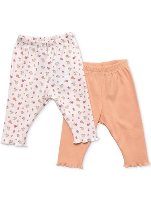 Hellobaby Kız Bebek 2li Alt Çiçek Baskılı Patiksiz