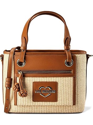 Love Moschino Bej Kadın El Çantası