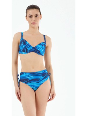 Louren Mavi Kadın Bikini Takım
