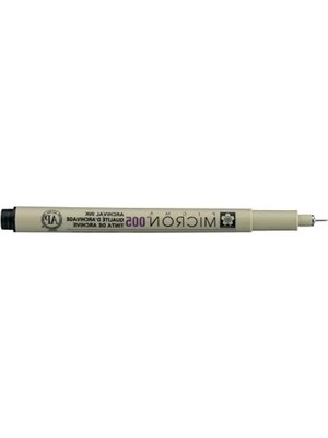 Die Grup 0,2 mm Pigma Micron Kalem, Siyah Renk