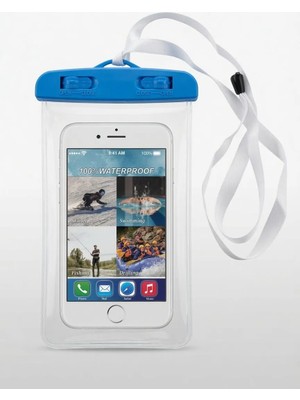 Atlas Grup Plastik Su Geçirmez Deniz Havuz altı Telefon Kılıfı ( 8 Renk Seçeneği) Su ve Toza Karşı Dayanıklı