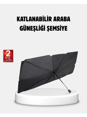 Mrt Teknik 360° Ayarlanabilir Ön Cam Güneşliği – Pratik Kullanım ve Dayanıklı Yapı