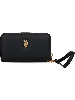 U.S. Polo Assn. Siyah Kadın Cüzdan U.s  Assn USC-26347