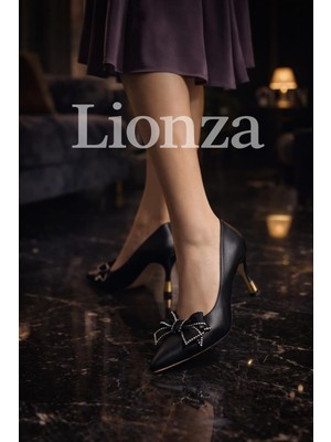 Lionza Kadeh Topuklu Kudale Detaylı Stiletto