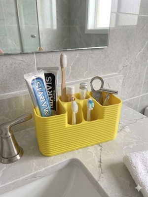 Sonvadi Modern Diş Fırçası Diş Macunu Vb. Çok Amaçlı Organizer 3 D Tasarım
