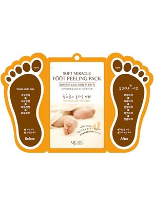 Esranın Dünyası Mjcare Miracle Çorap Tipi Ayak Peeling Maskesi