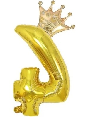 Esranın Dünyası 4 Rakam Gold Folyo ve Kral Tacı Folyo Seti