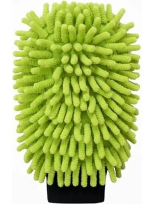 Esranın Dünyası Mikrofiber Peluş Araç Yıkama Eldiveni, Çift Taraflı Temizlik