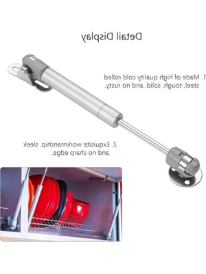 Esranın Dünyası 100N Gazlı Dolap Piston Amortisörü - Yumuşak Kapanma