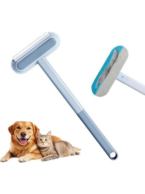 Esranın Dünyası 4'ü 1 Arada Kedi Köpek Tüy Temizleme Sihirli Fırça Seti Çok Yüzeyli Temizlik Aparatı Cam, Koltuk, Halı Temizleyici Evcil Hayvan Tüy Toplama Fırçası