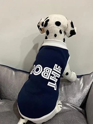 Esranın Dünyası Lacivert Renkli Xl Beden Kedi ve Köpek Kıyafeti, Yeni Sezon Moda