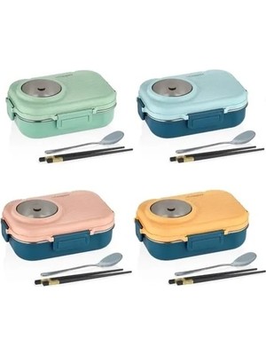 Esranın Dünyası 1100 ml Paslanmaz Çelik Beslenme Kutusu, Yeni Nesil Lunch Box