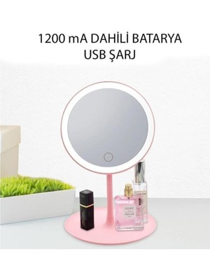 Dokunmatik Parlaklık Ayarlı Makyaj Aynası