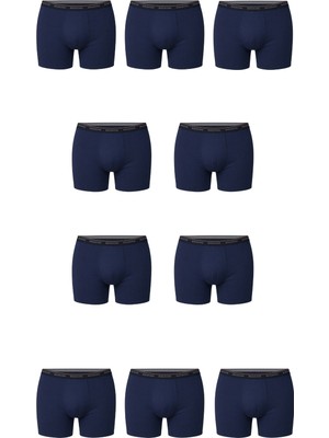 Maruf Shop 10 Adet Çoklu Paket Erkek Büyük Beden Redzone Likralı Bambu Boxer