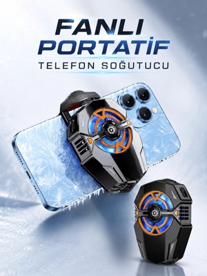Astraltech Telefon Soğutucu Fanlı Güçlü Motor Radyotör Soğutucu