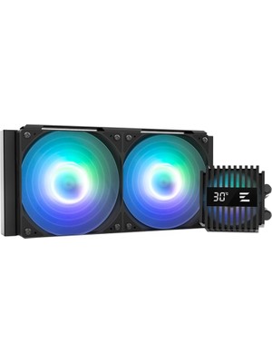 Zalman Alpha2 V2 A24, 240MM, Argb, 2 Fanlı, Isı Göstergeli, Cpu Sıvı Soğutma