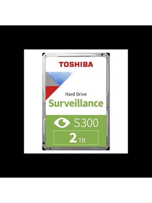 Toshiba Toshıba S300, HDWT720UZSVA, 3.5&amp;quot;, 2tb, 128MB 5400 Rpm, 7/24 Güvenlik HDD (Türkiye Distribütörü Garantili)