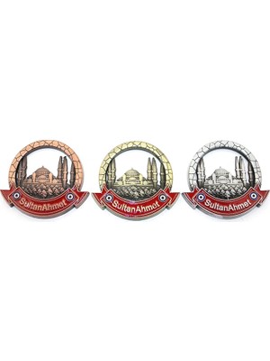 Lovesta Home Istanbul Temalı Metal Magnet