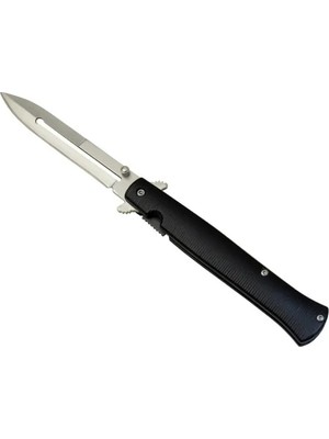 Eco Port Çakı Metal Delikli Kabzalı 23 cm , Yarı Otomatik