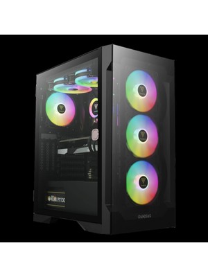 Gamdias Gamdıas Talos E2 Elite, 850W, 80+ Bronze, Tempered Glass, Argb, Atx Gamıng Kasa