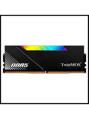 Twinmos TMD516GB6000URGB36B, Voltx, 16GB,  Ddr5, 6000MHZ, CL36, 1.35V, Rgb, Desktop Ram (Soğutuculu)