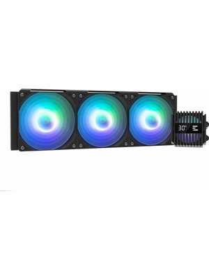 Zalman Alpha V2 A36, 360MM, Argb, 3 Fanlı, Isı Göstergeli, Cpu Sıvı Soğutma