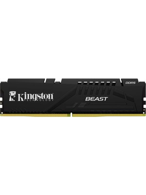 Kingston Kıngston Beast, KF560C36BBE2-16TR, 16GB, 6000MHZ,  Ddr5, CL36, Desktop Gaming Ram (Soğutuculu)