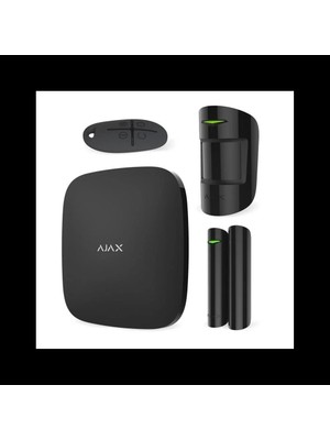 Ajax  Starterkit, Kablosuz, Alarm Kiti, Siyah