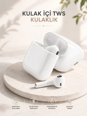 Genel Tedarik Yeni Nesil Hd Ses ve Dokunmatik Kontrol Akıllı ve Şık Bluetooth Kulaklık