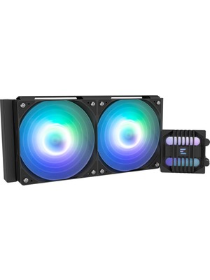 Zalman Alpha2 Se A24, 240MM, Argb, 2 Fanlı, Cpu Sıvı Soğutma, Siyah