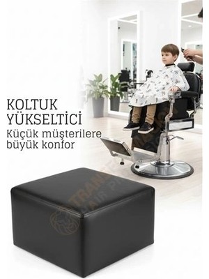 Genel Tedarik Çocuk Tıraş Koltuğu Yükseltici - Berber Çocuk Yükseltici - Kuaför Koltuk Minderi 722363