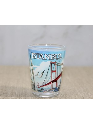 Lovesta Home Istanbul Temalı Cam Shot Bardak